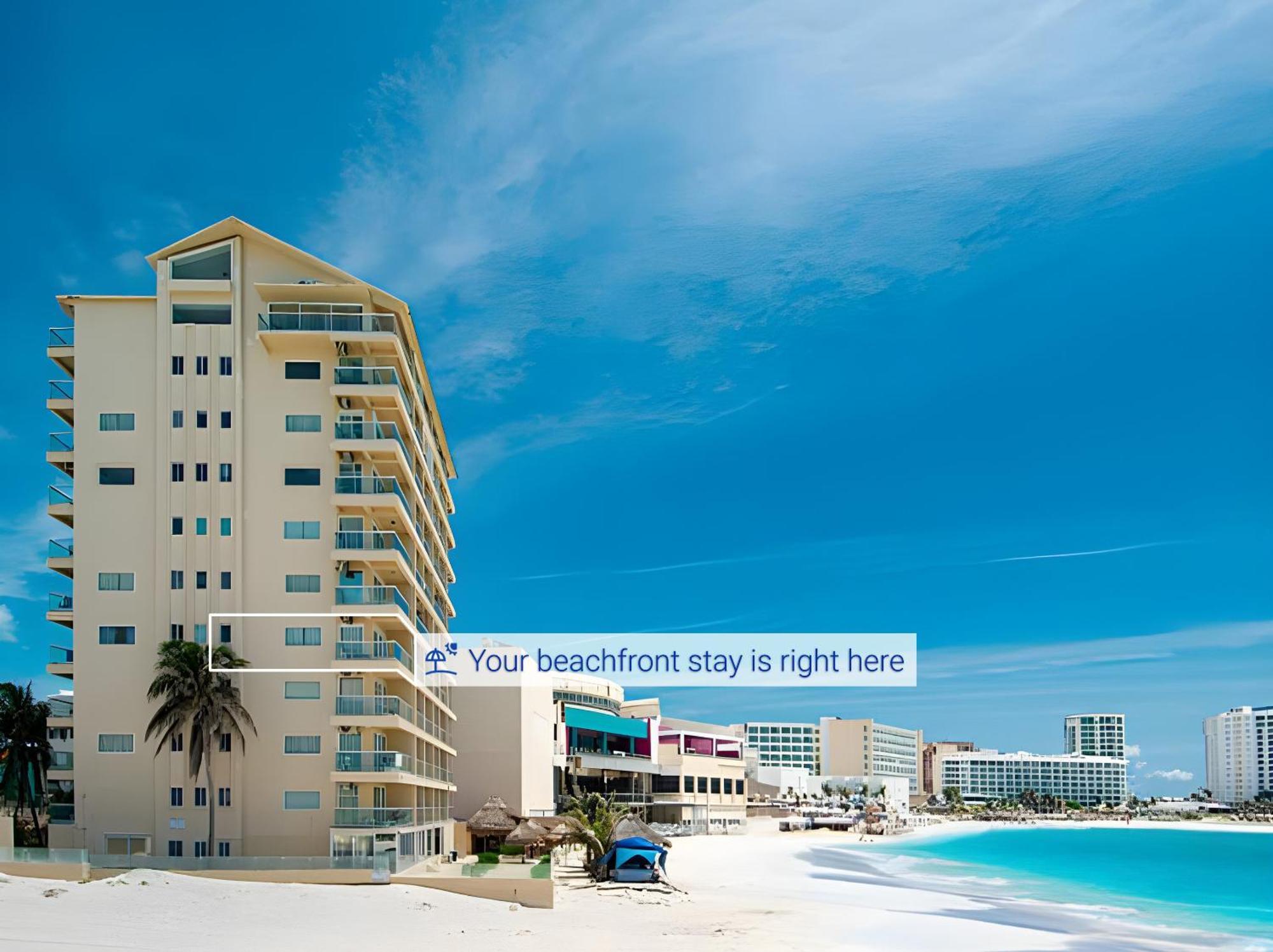 Paradise Beachfront & Nightlife Heart 칸쿤 외부 사진